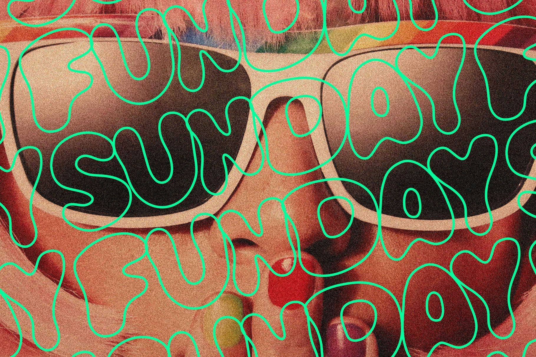 More Cocktails Please - A Y2K Funky Retro Font