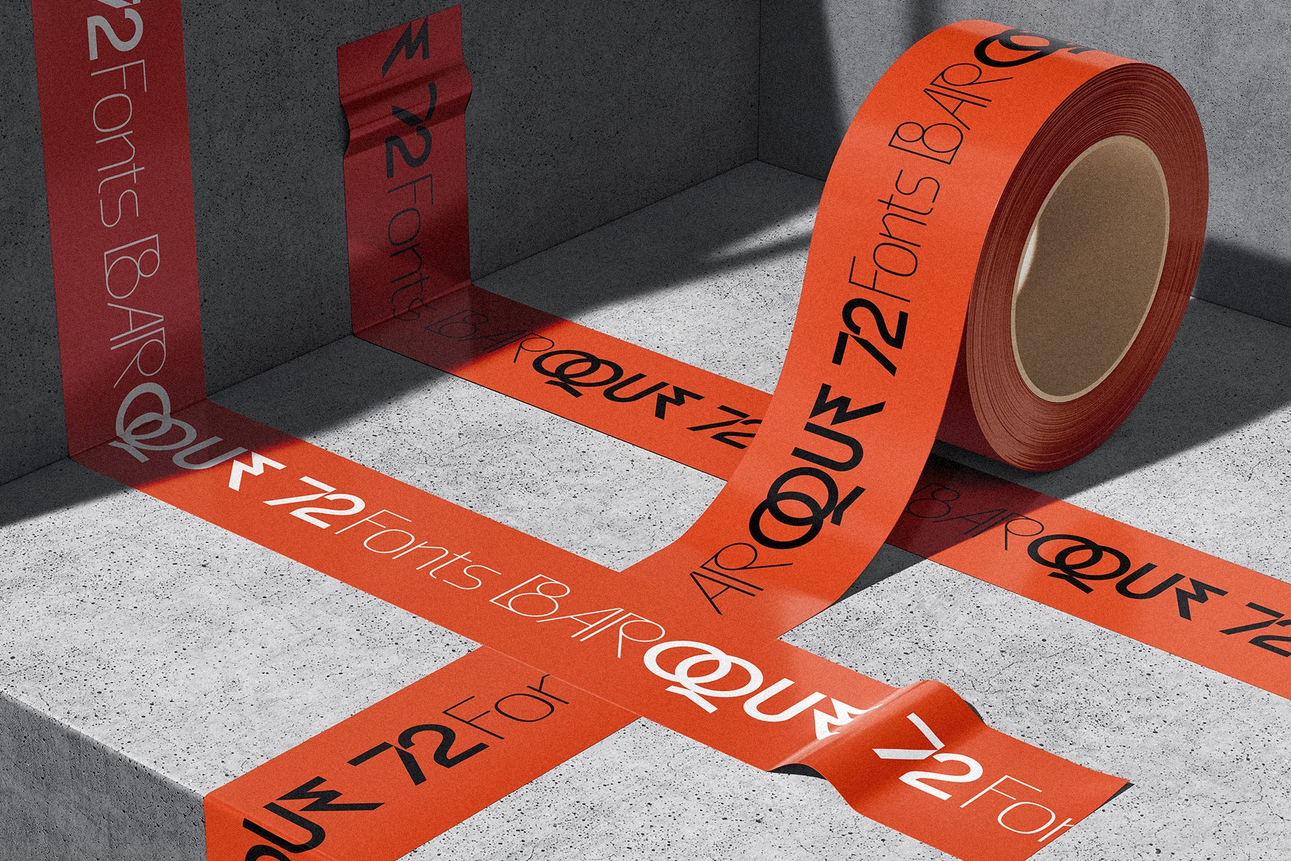 Baroque Grotesk – A 72-Font Grotesk Typeface