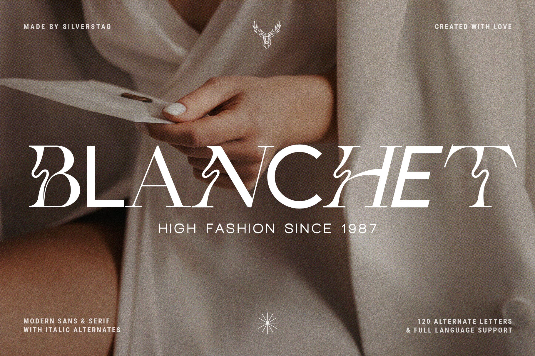 Fleur Display - Sans & Serif Font Duo