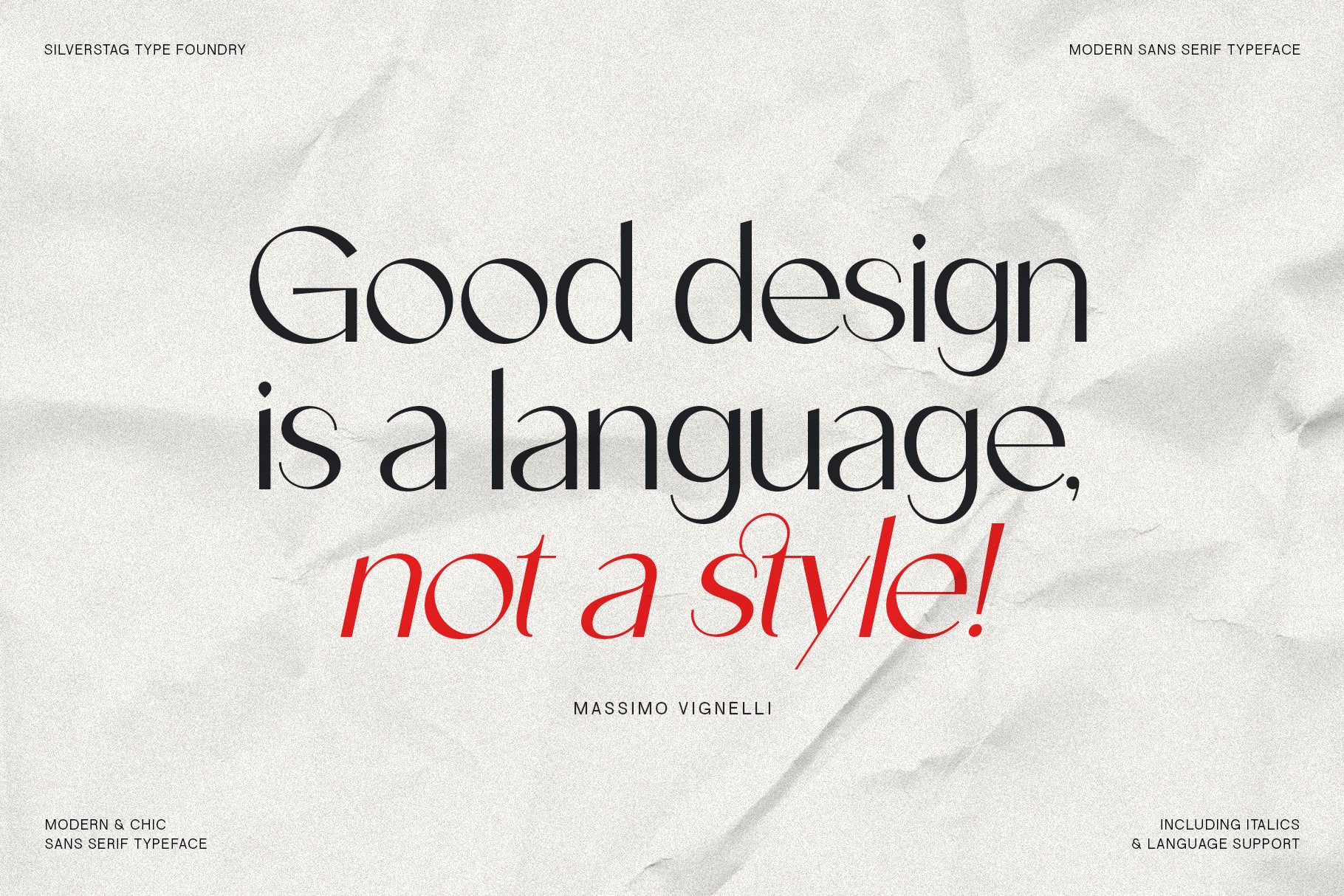 Castillet - Elegant Sans Serif Font With Italics