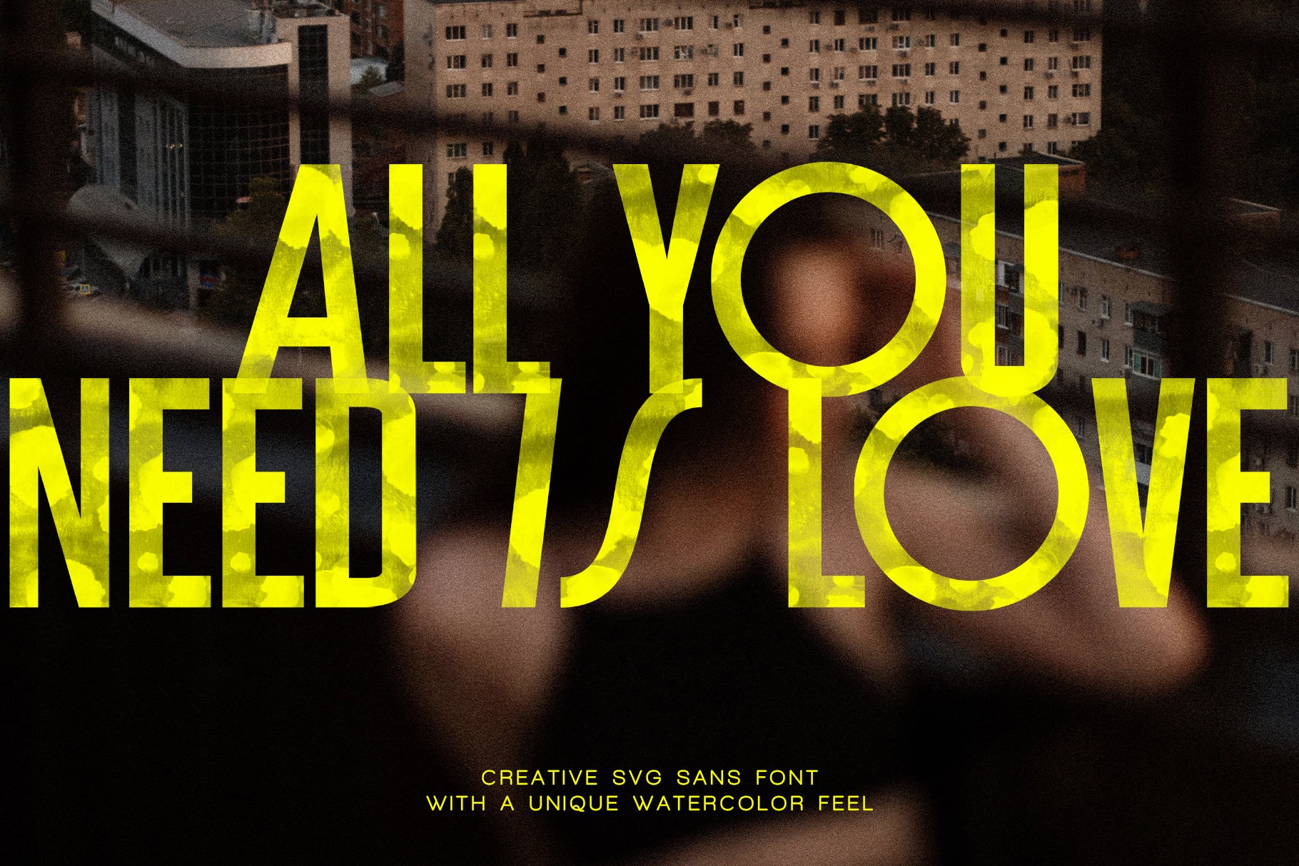 Bella Vista - Creative SVG Sans Font