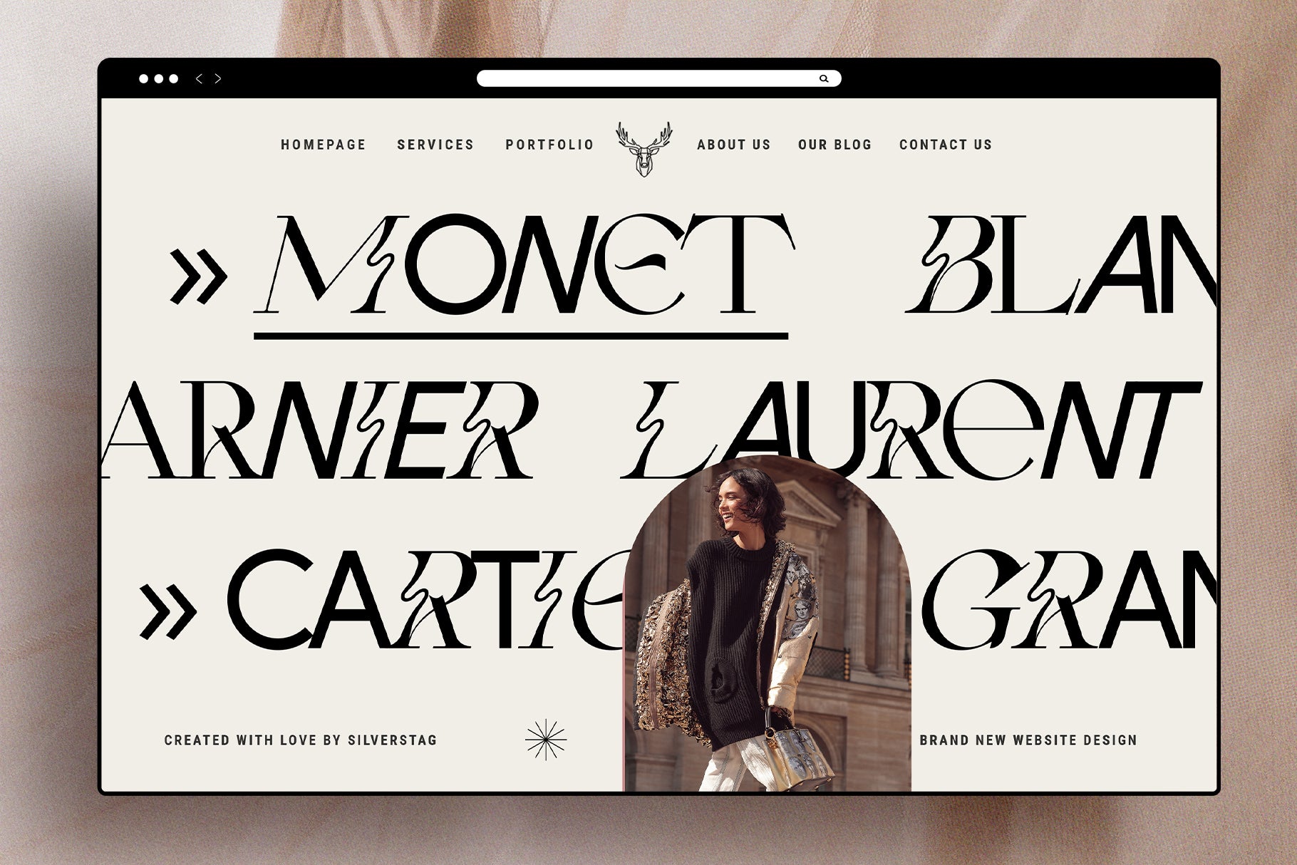 Fleur Display - Sans & Serif Font Duo