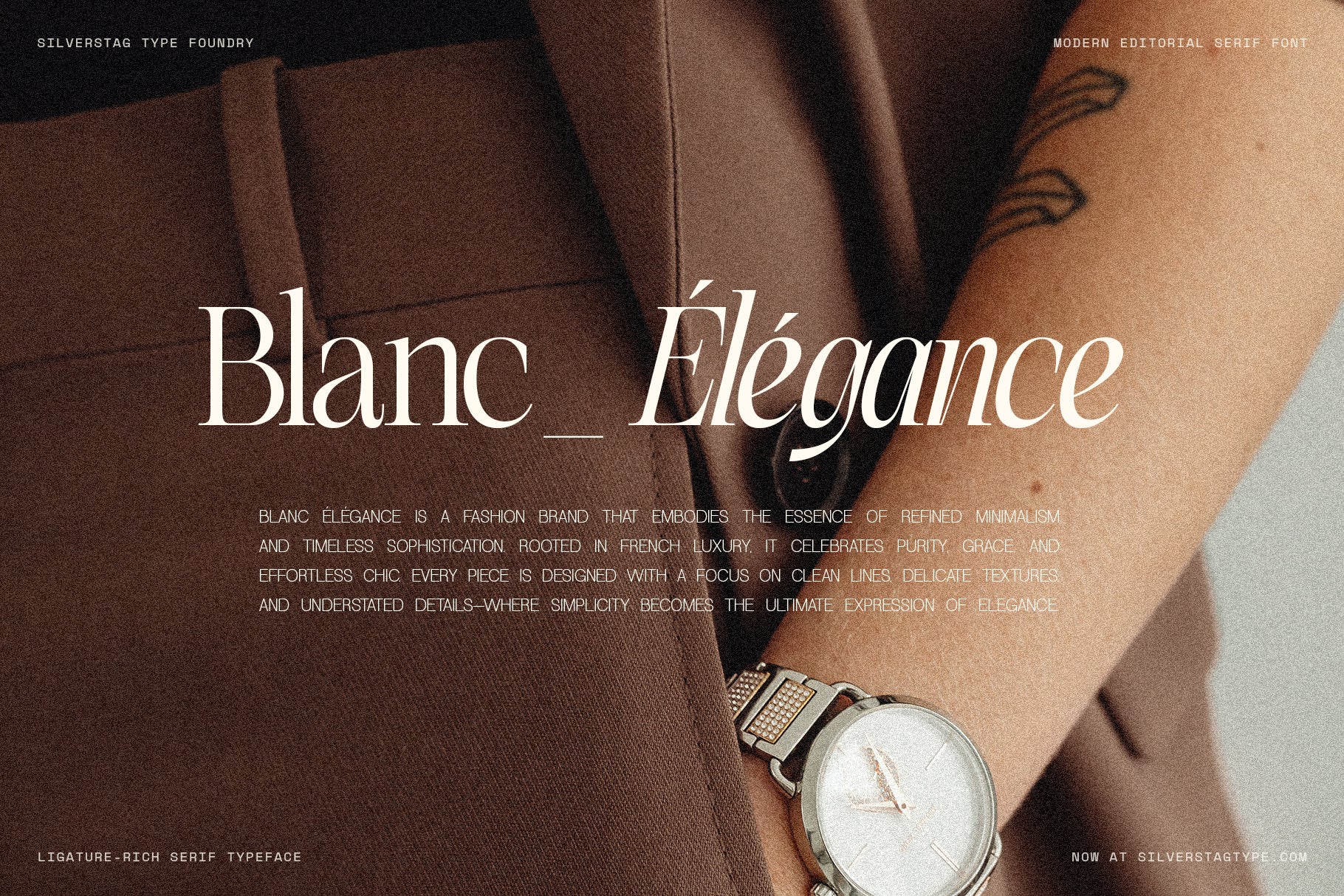 SLTF The Elfkin Editorial – Modern Serif Typeface