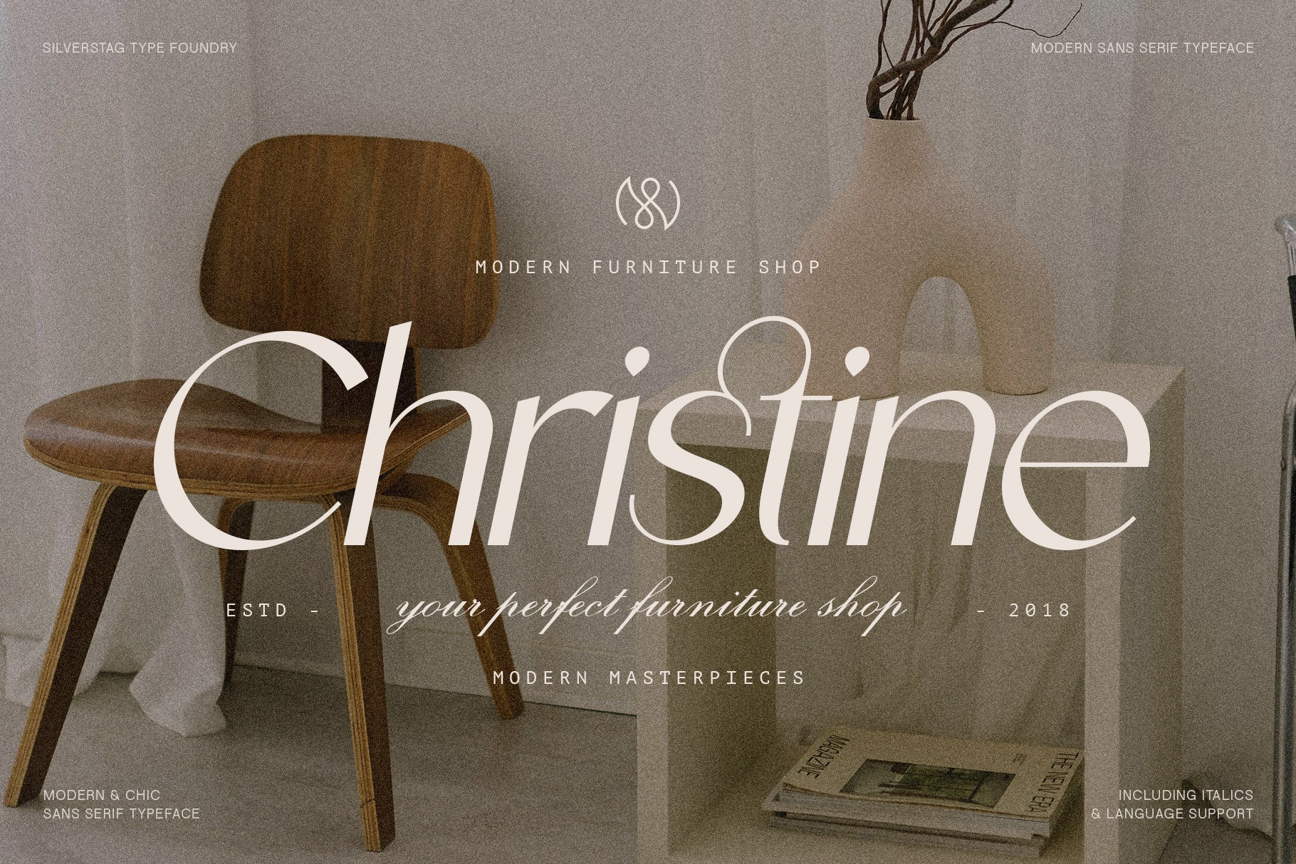 Castillet - Elegant Sans Serif Font With Italics