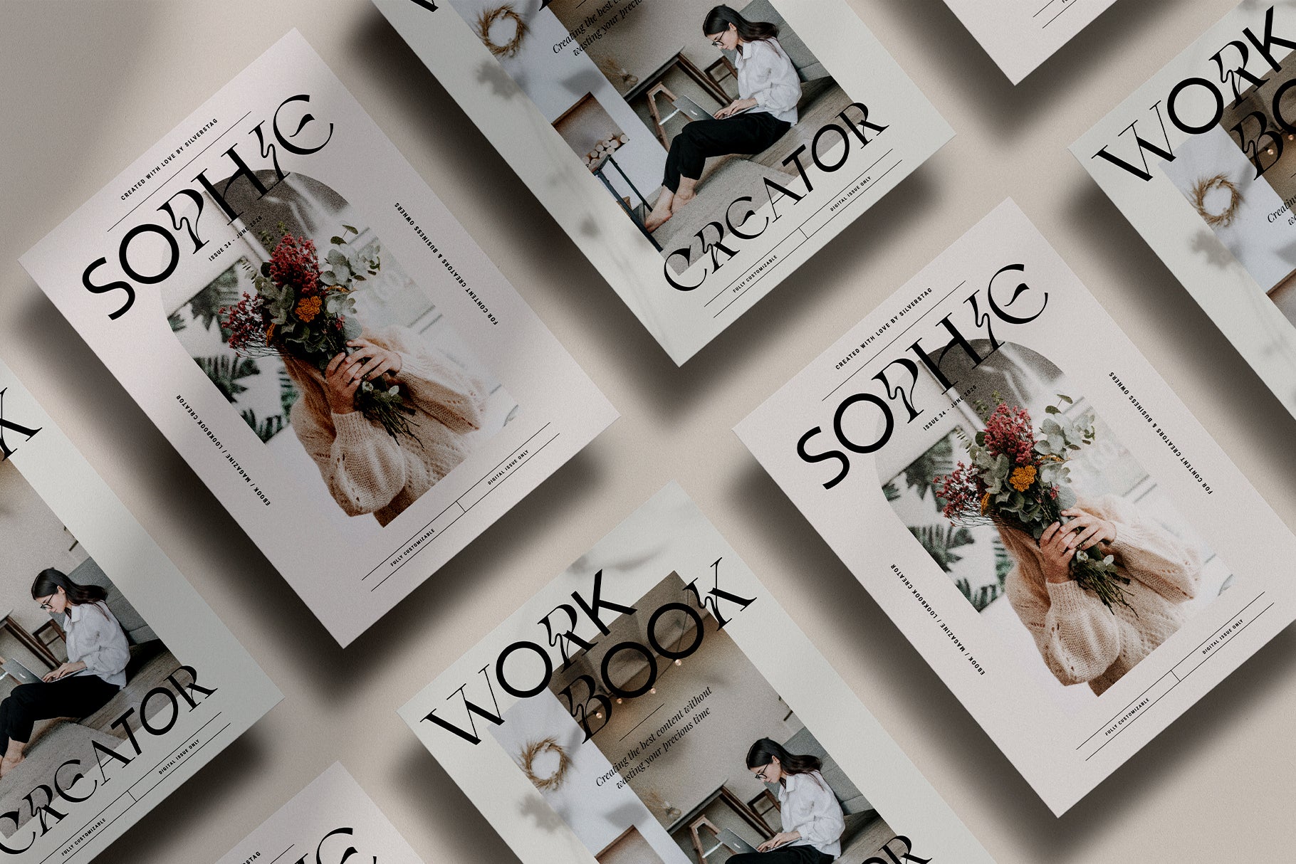 Fleur Display - Sans & Serif Font Duo