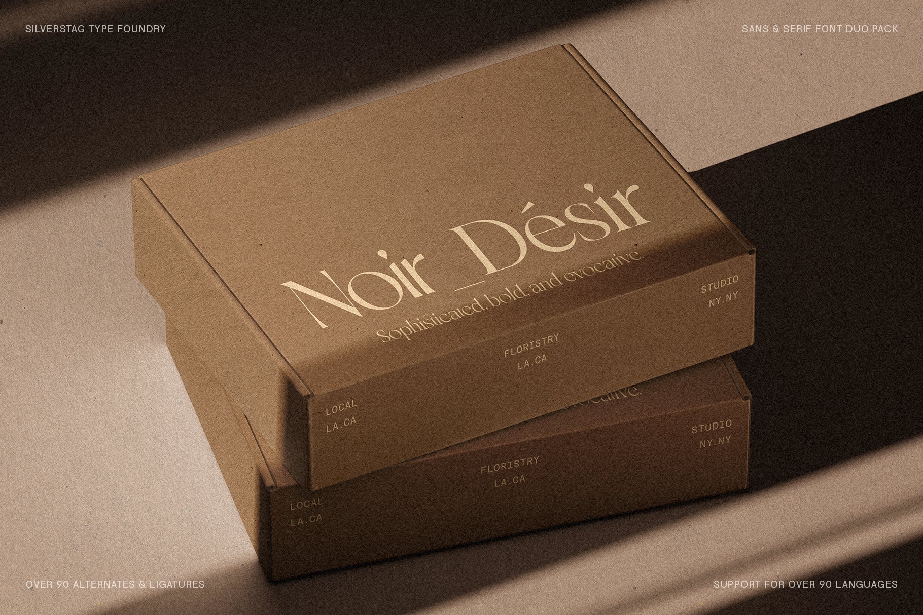 SLTF Night Windfall - Sans & Serif Font Duo