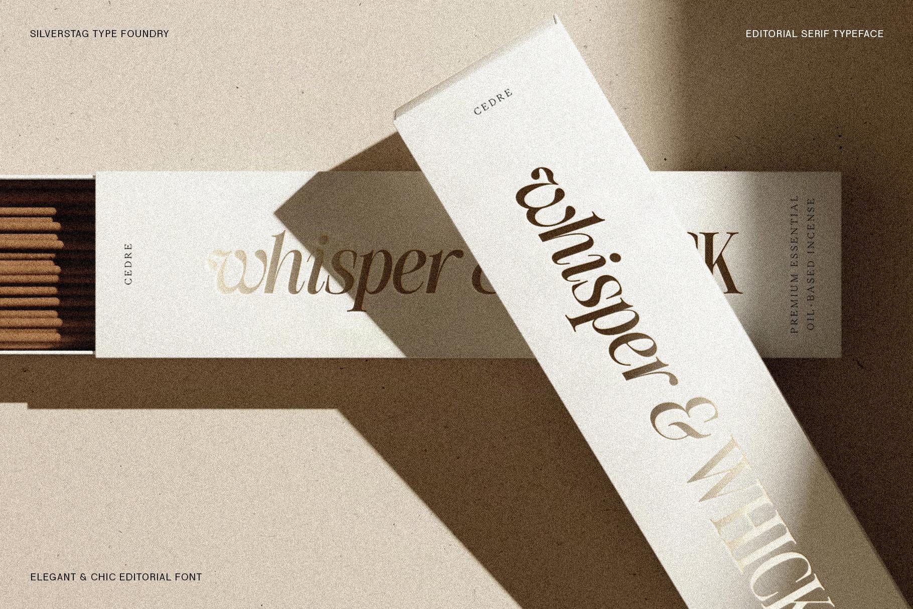 SLTF The Silver Editorial – A Nostalgic 18-Font Serif Typeface