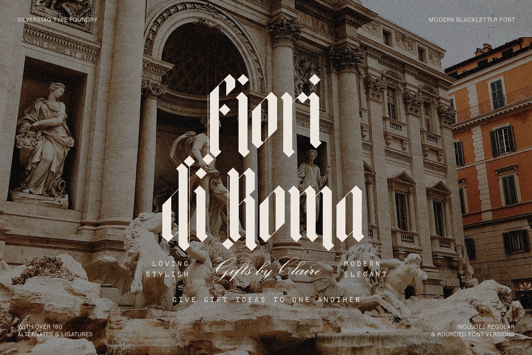 Rymaki - Modern Blackletter Font