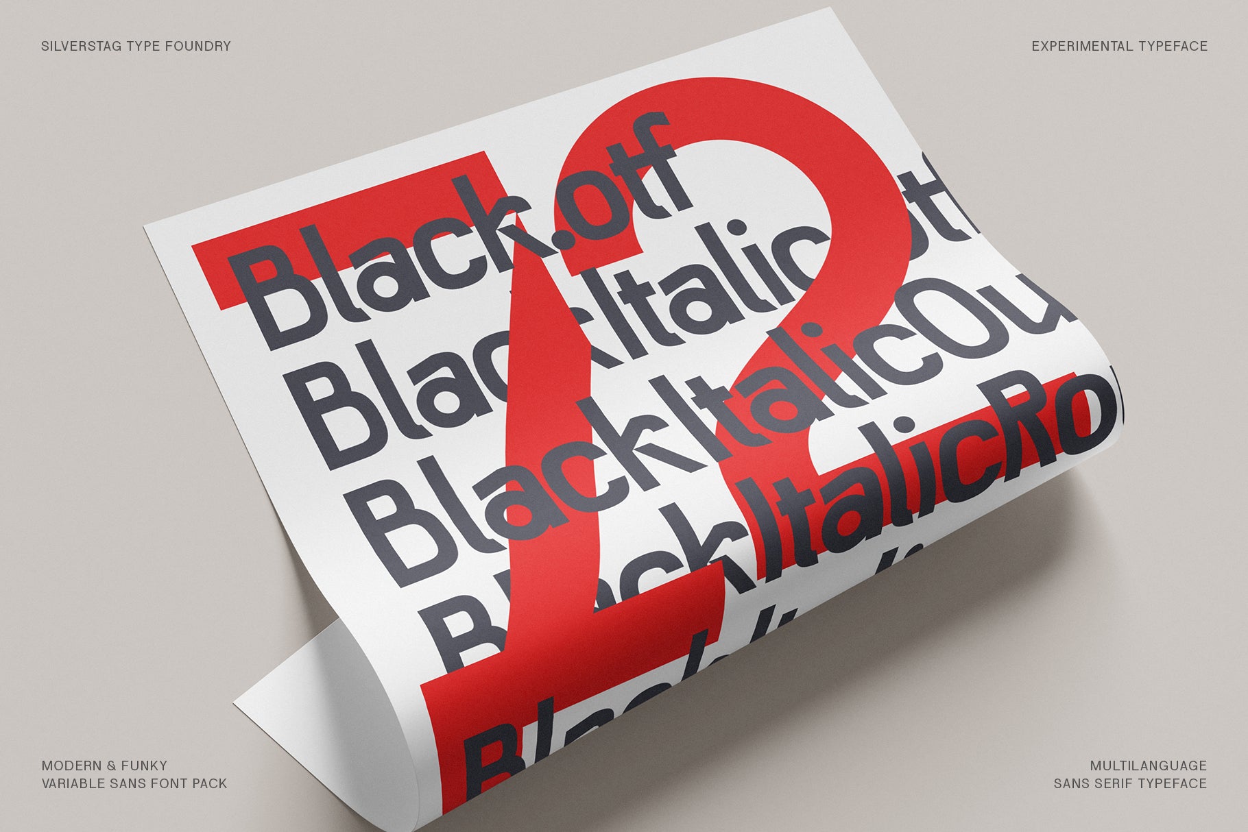 Baroque Grotesk – A 72-Font Grotesk Typeface