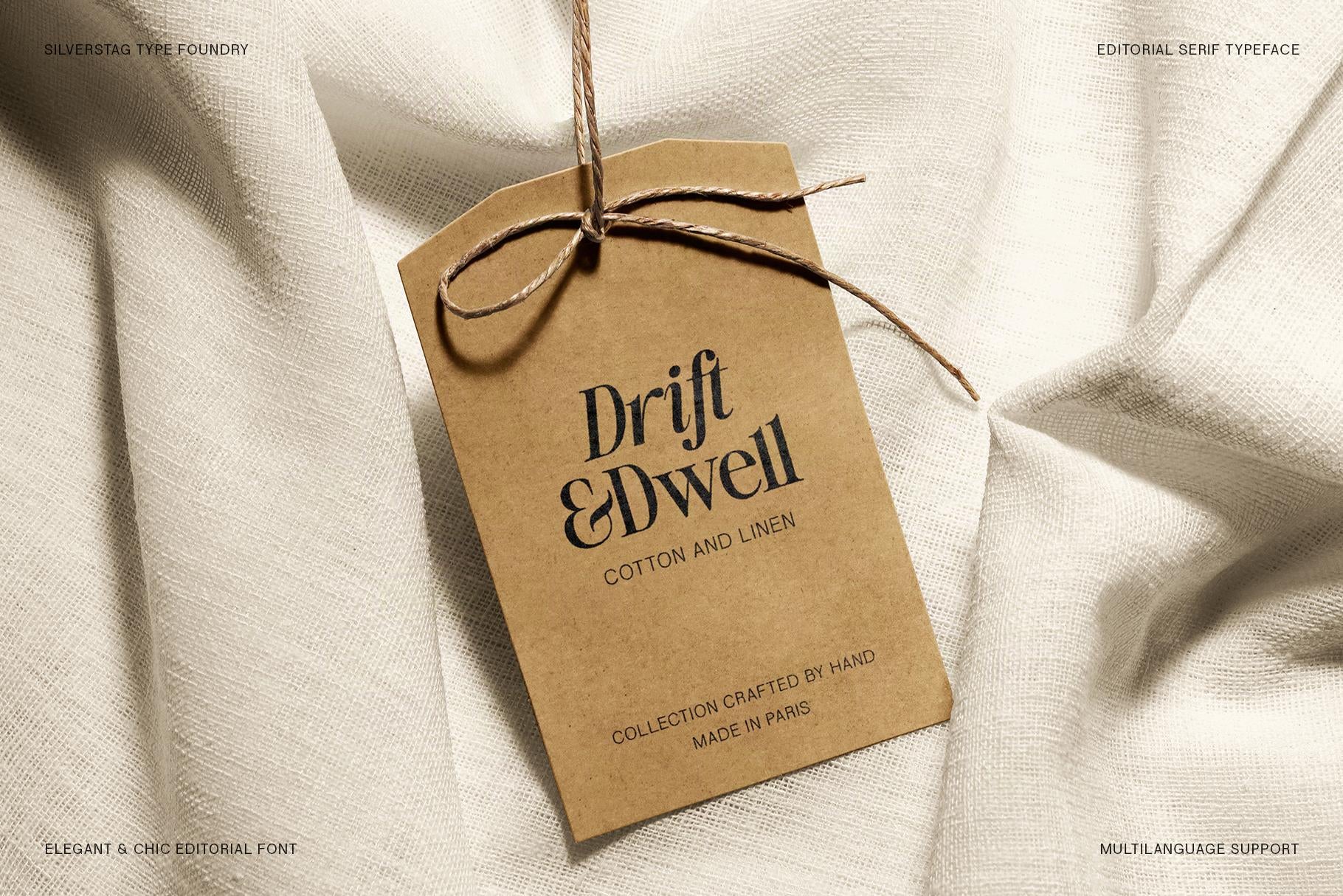 SLTF The Silver Editorial – A Nostalgic 18-Font Serif Typeface