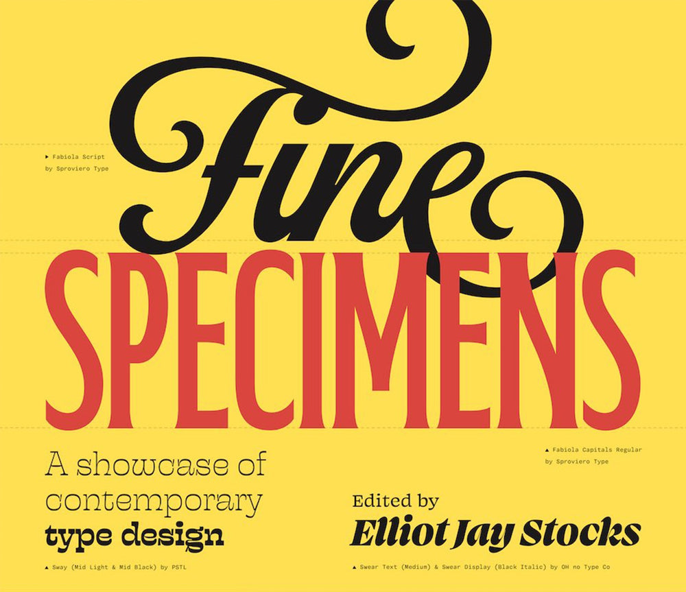 SilverStag Type Foundry Featured in Fine Specimens — A Showcase of Contemporary Type Design by Elliot Jay Stocks
