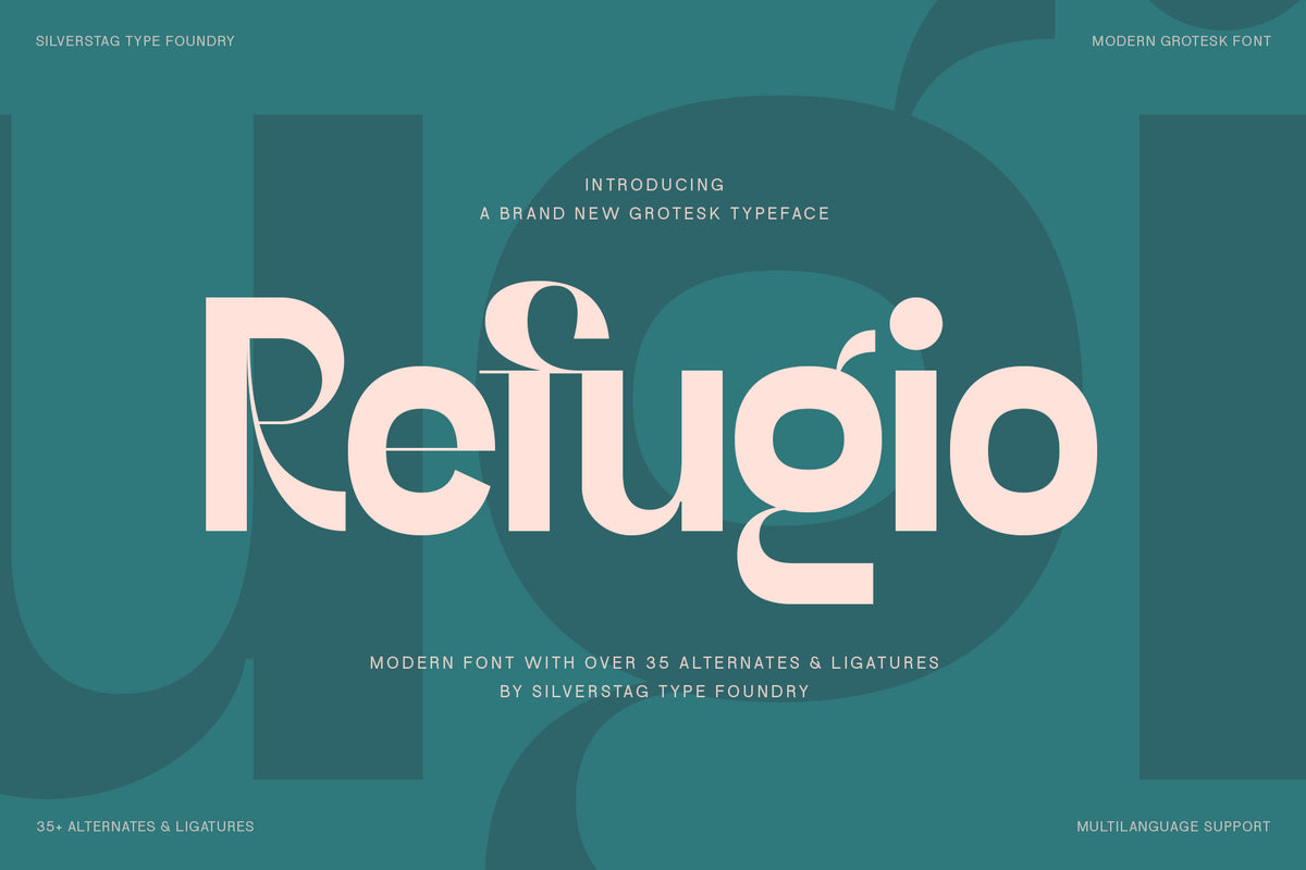 SLTF Refugio - Modern Grotesk Font