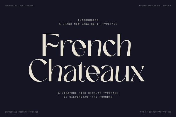 FRENCH CHATEAUX - Chic Display Font