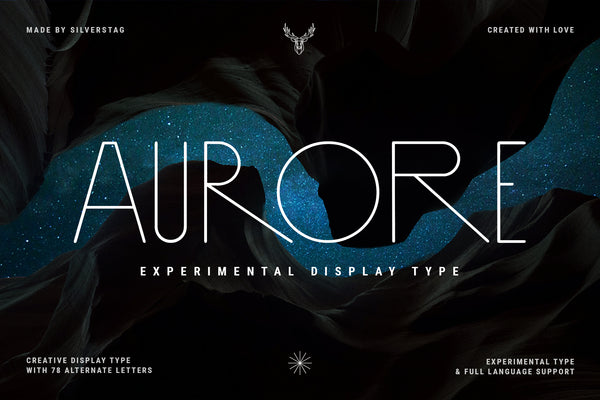 Aurore - Experimental Display Typeface