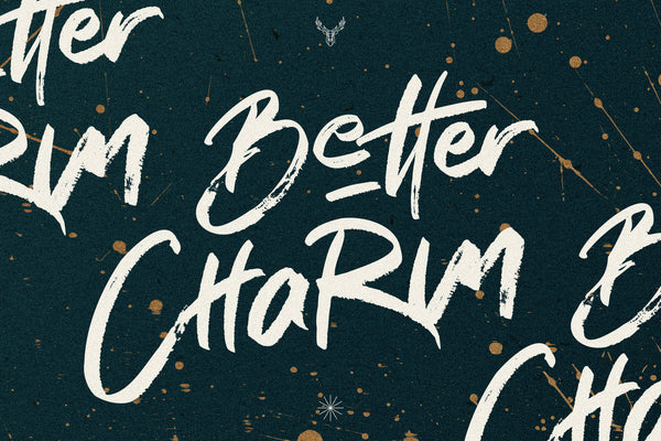 Better Charm - Modern HandWritten Brush Font