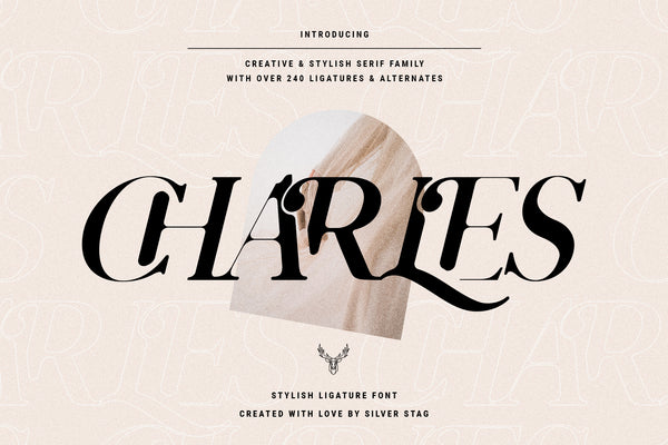 Charles - Ligature Serif Font Family