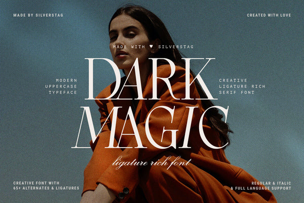 Dark Magic - Modern Ligature Serif Font