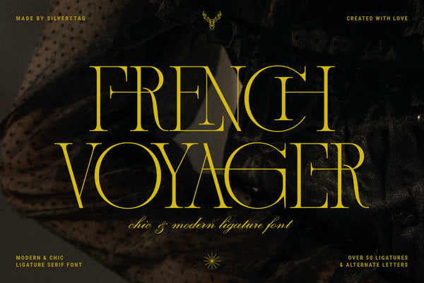 French Voyager - Chic Ligature Serif