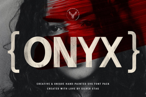 ONIX - Hand-Painted SVG Font