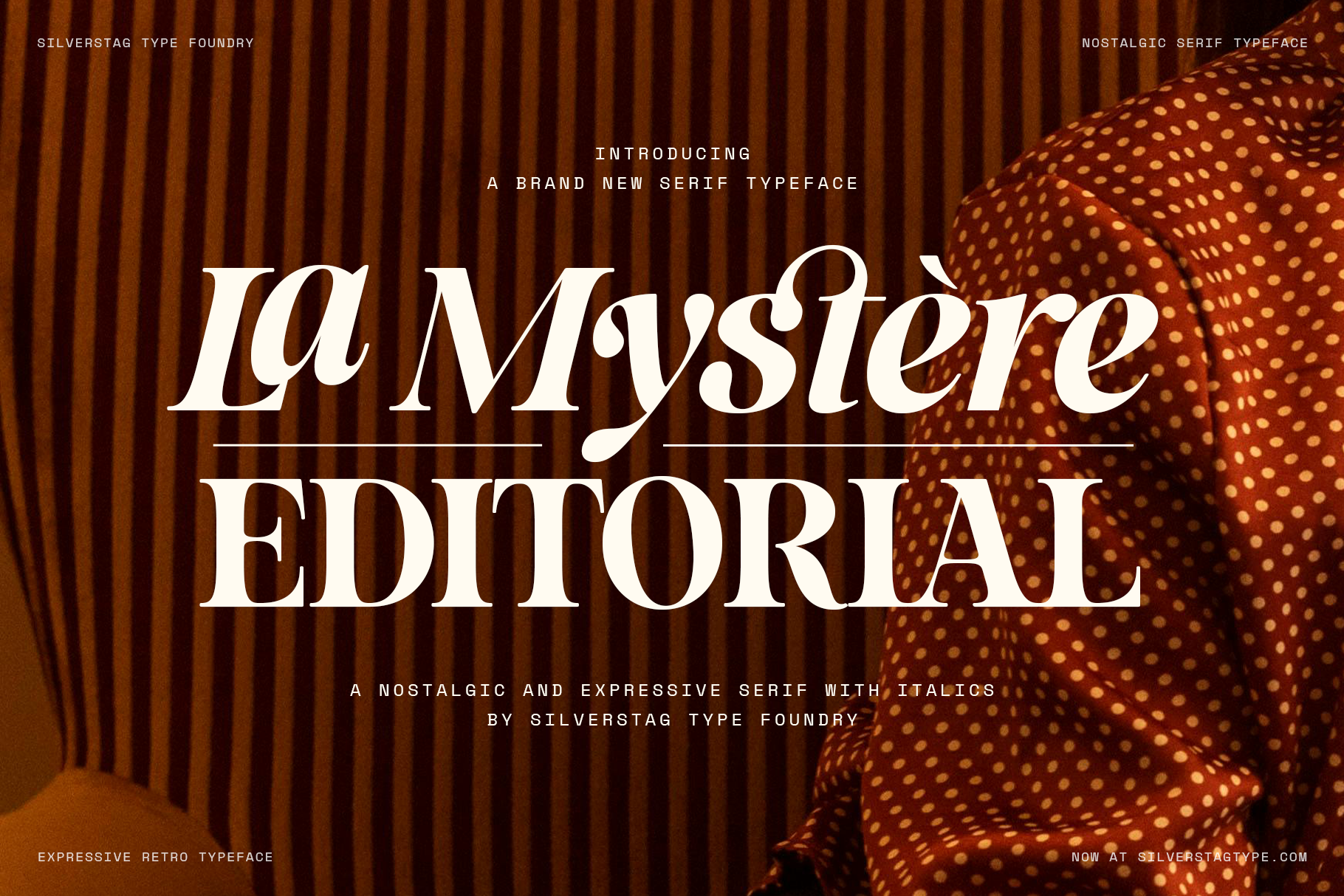 SLTF La Mystère - High Contrast Serif Font for Editorial Design