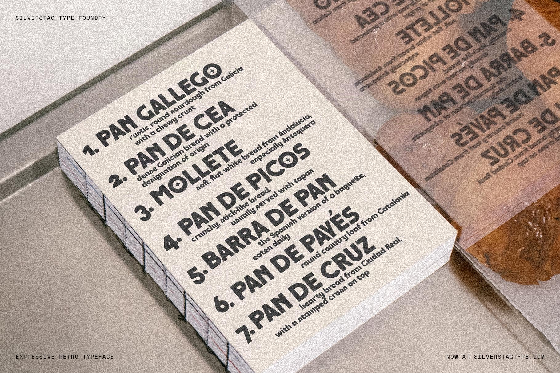 SLTF Saffielle - Bold & Expressive Retro Sans Serif Font