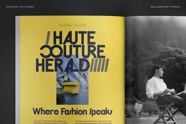 FlyBridge - Bold Ligature Rich Sans Serif Typeface