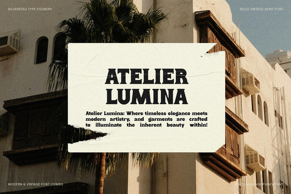 Ranfit - Bold & Funky Serif Font