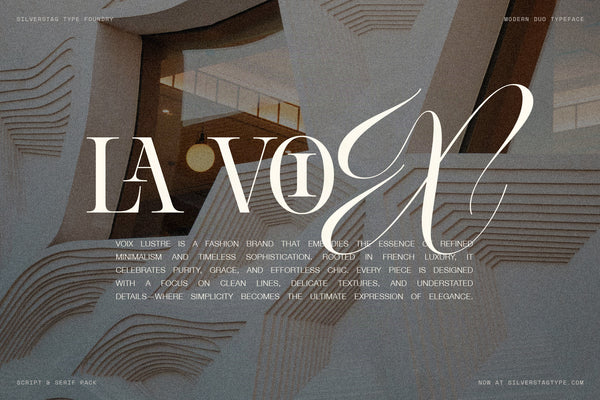 SLTF Hazel Shore - Modern Serif & Script Font Duo