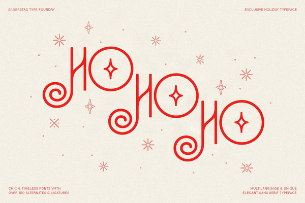SLTF Holiday Whispers - A Soft Contemporary Serif