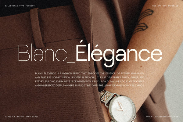 SLTF LaVilla Modern Neo-Grotesk Typeface