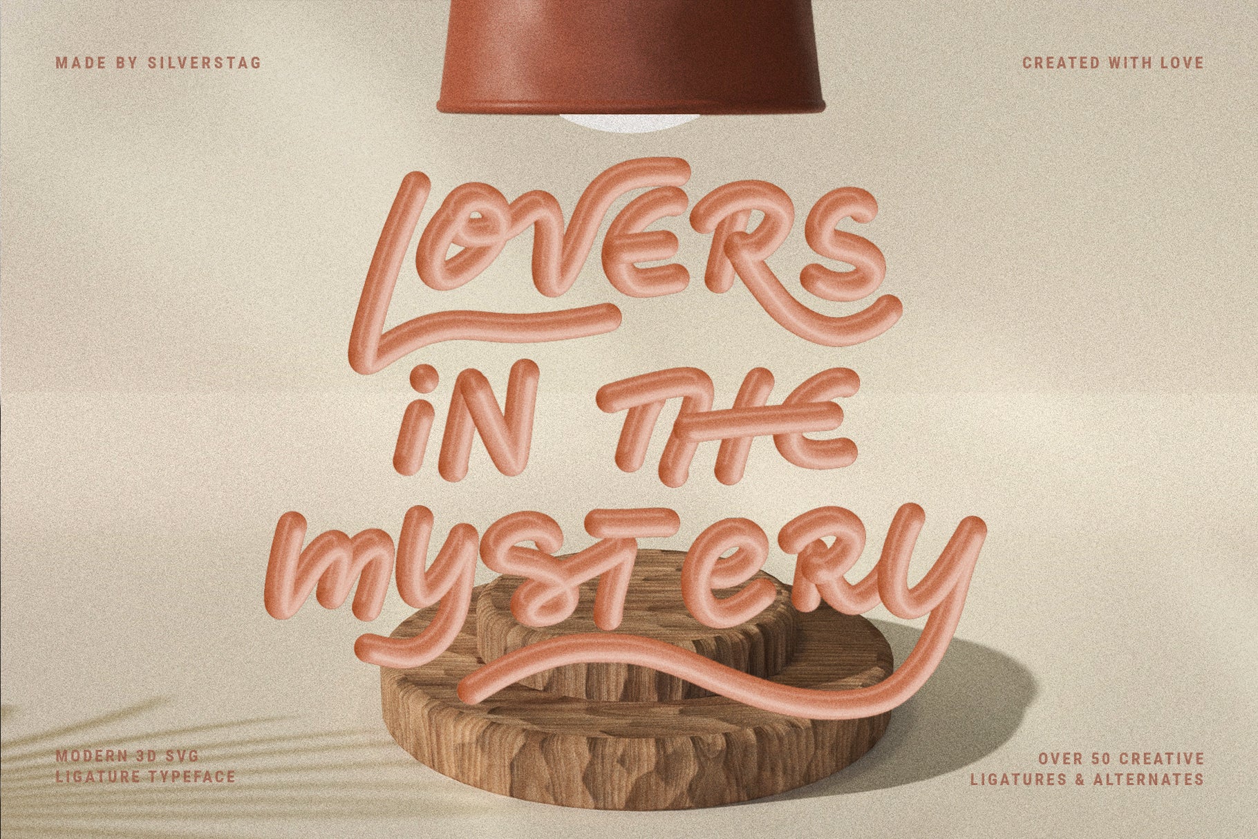 Cherry & Thyme - 3D SVG Typeface