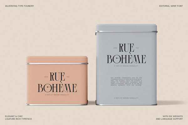 Cosmic Solace - Ligature Rich Serif Typeface