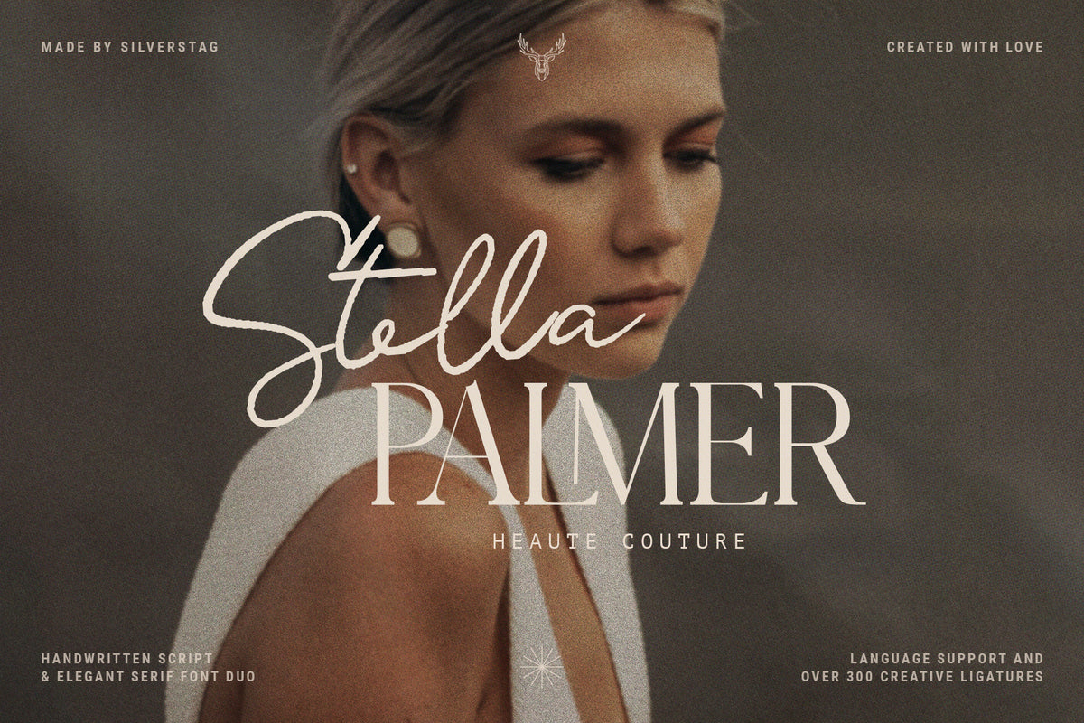 Script Fonts - Elegant Calligraphy Style Typefaces - SilverStag Type ...