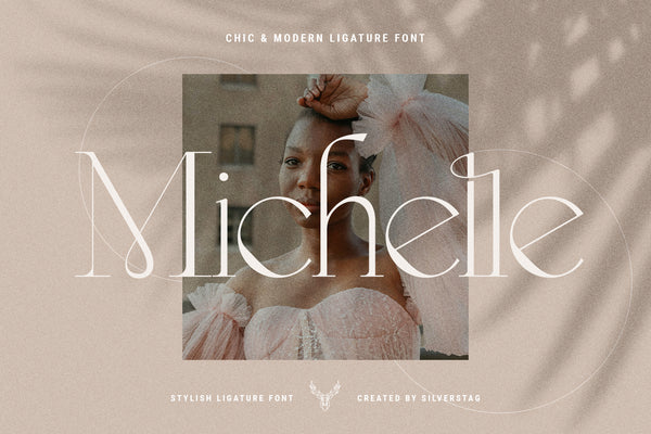 MOON CROWD – Chic Ligature Serif with 100+ Alternates