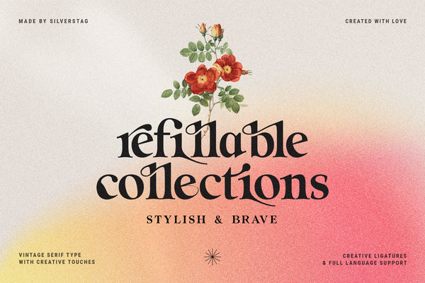 Eighties Nostalgia - Ligature Serif Font