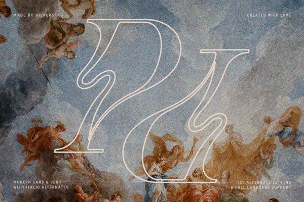 Fleur Display - Sans & Serif Font Duo