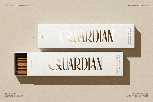 Fragilità - A Retro Ligature Rich Serif Font
