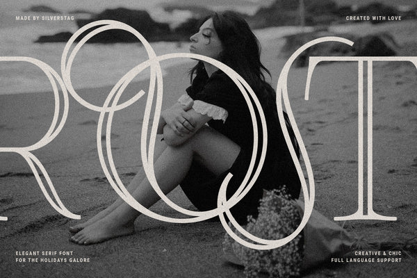 Frosty Xmas - An Elegant Holiday-Themed Serif Font