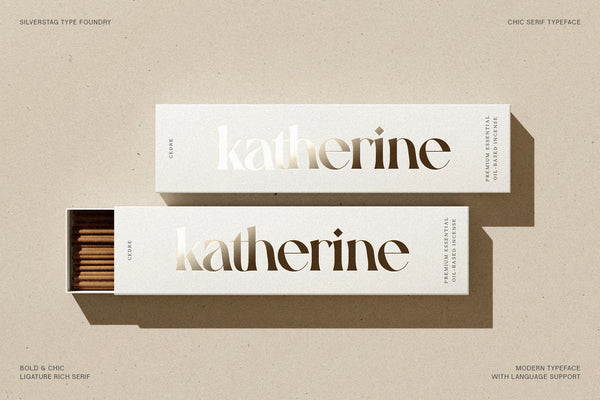 Gallica - A Powerful Ligature Serif Font