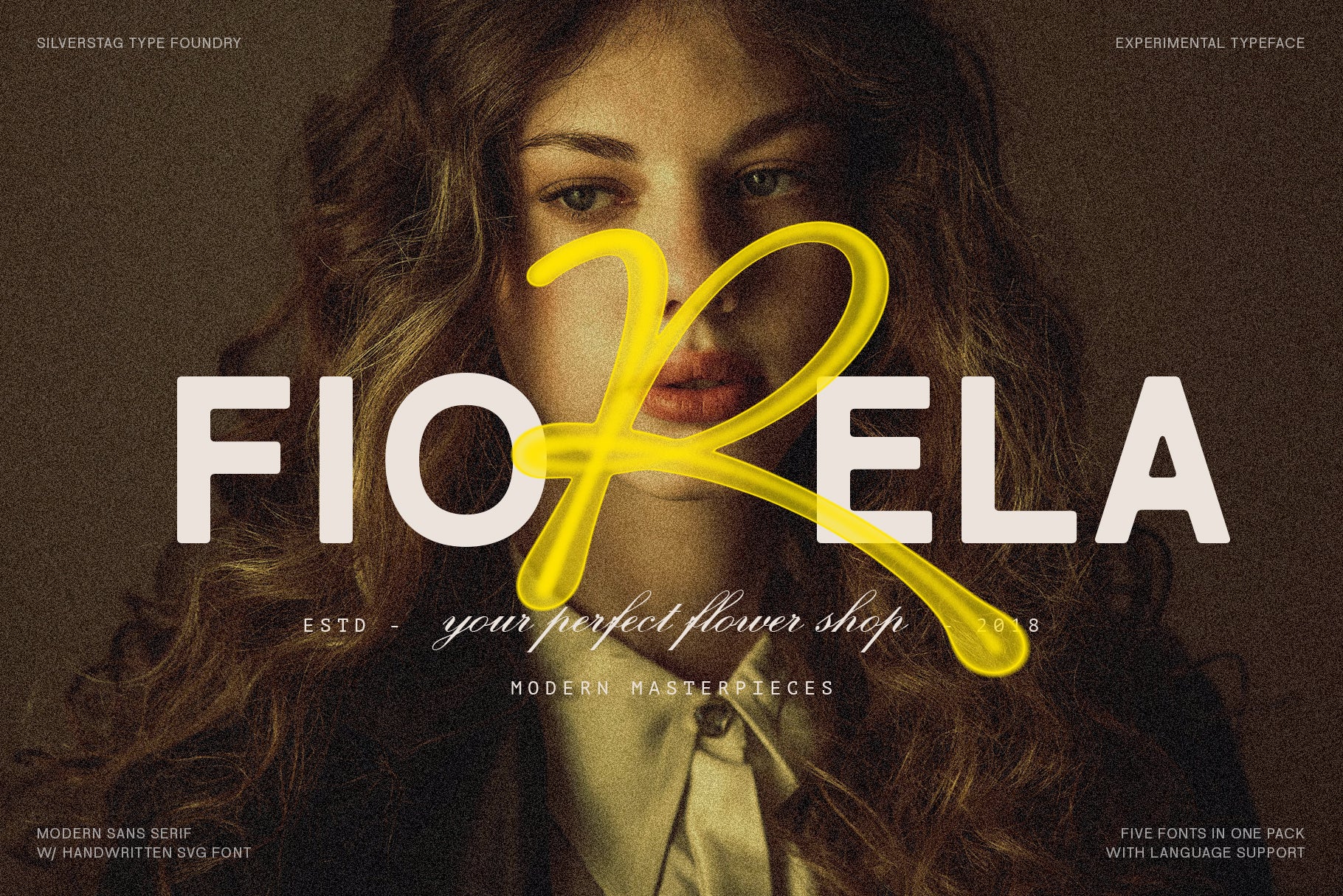 Royal Summer - Experimental Display Typeface