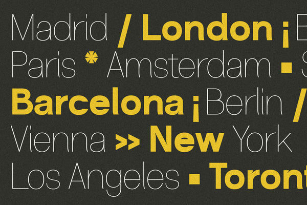 Silver Archer - An 18-Font Classic Sans Typeface