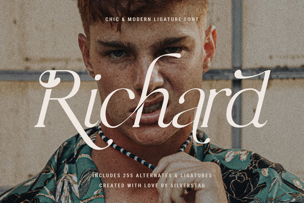 Esther - Ligature Serif Font Family