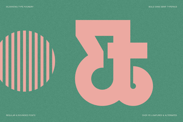 FlyBridge - Bold Ligature Rich Sans Serif Typeface