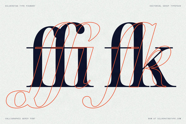 SLTF Netsera — Calligraphic Editorial Serif Typeface