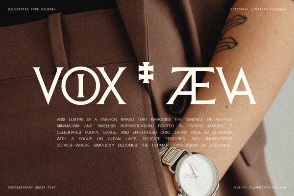 SLTF ARCILLA – A Contemporary Editorial Serif Typeface