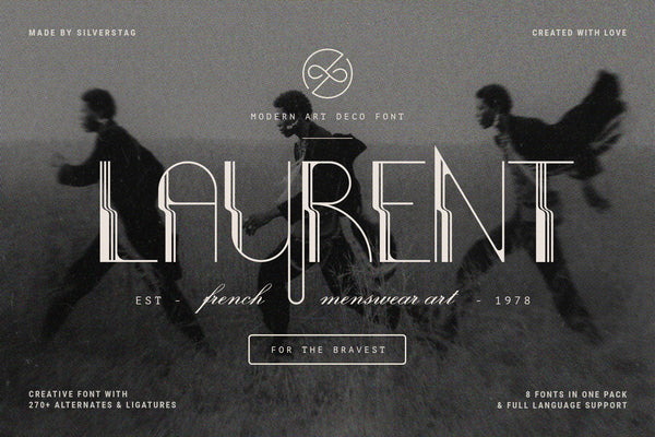 BogArt Deco - Ligature Rich Font Family