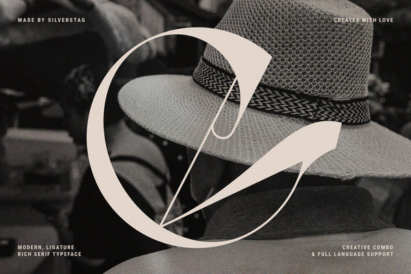 CEZANNE - Modern Ligature Serif Font