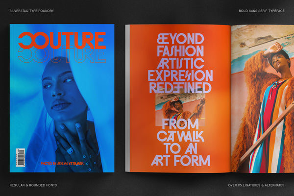 FlyBridge - Bold Ligature Rich Sans Serif Typeface