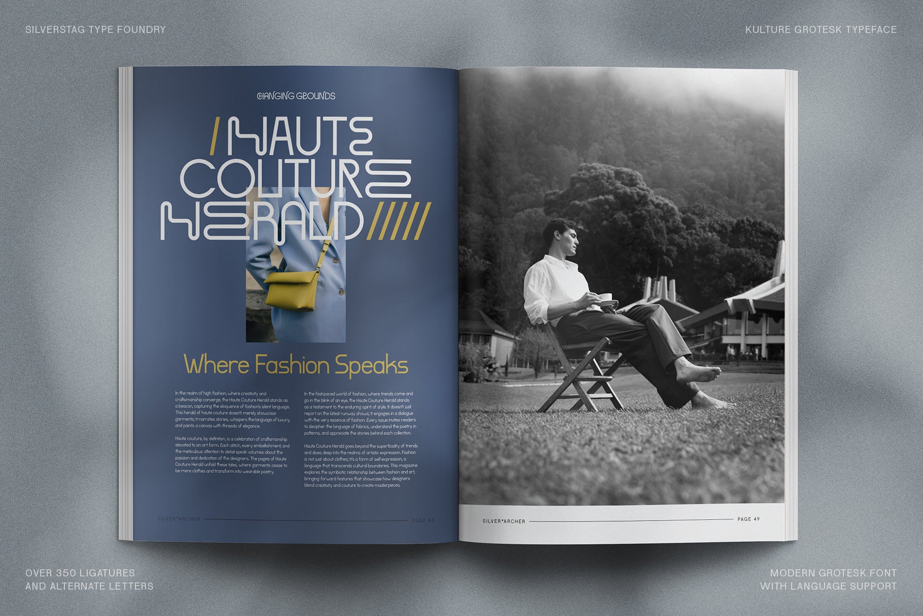 Kulture Grotesk – A Modern Grotesque Typeface with 4 Styles & 350 ...