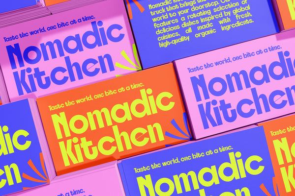 ROCKFALL - Bold Ligature Typeface